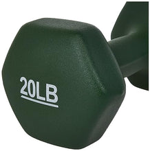 Load image into Gallery viewer, Amazon Basics Neoprene Dumbbell Hand Weights for Exercise and Muscle Toning