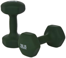 Load image into Gallery viewer, Amazon Basics Neoprene Dumbbell Hand Weights for Exercise and Muscle Toning