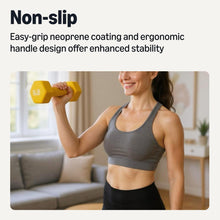 Load image into Gallery viewer, Amazon Basics Neoprene Dumbbell Hand Weights for Exercise and Muscle Toning