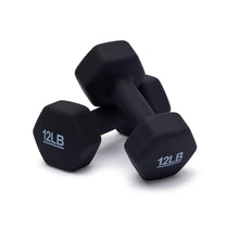 Load image into Gallery viewer, Amazon Basics Neoprene Dumbbell Hand Weights for Exercise and Muscle Toning
