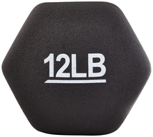 Load image into Gallery viewer, Amazon Basics Neoprene Dumbbell Hand Weights for Exercise and Muscle Toning